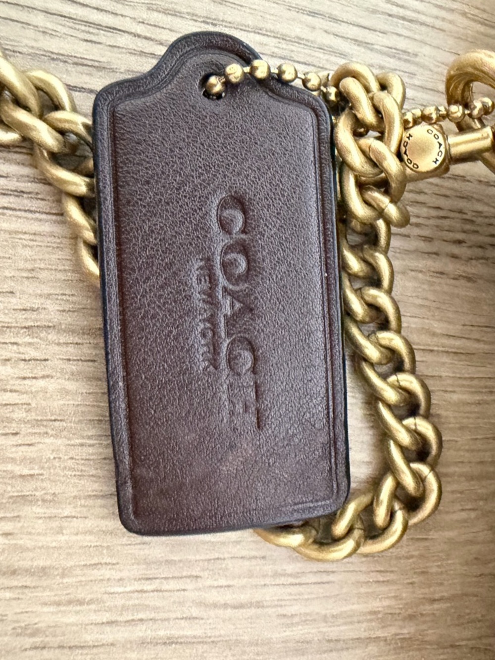 Coach Brooklyn Shoulder Bag 23 Brown Leather - Picture 5 of 6